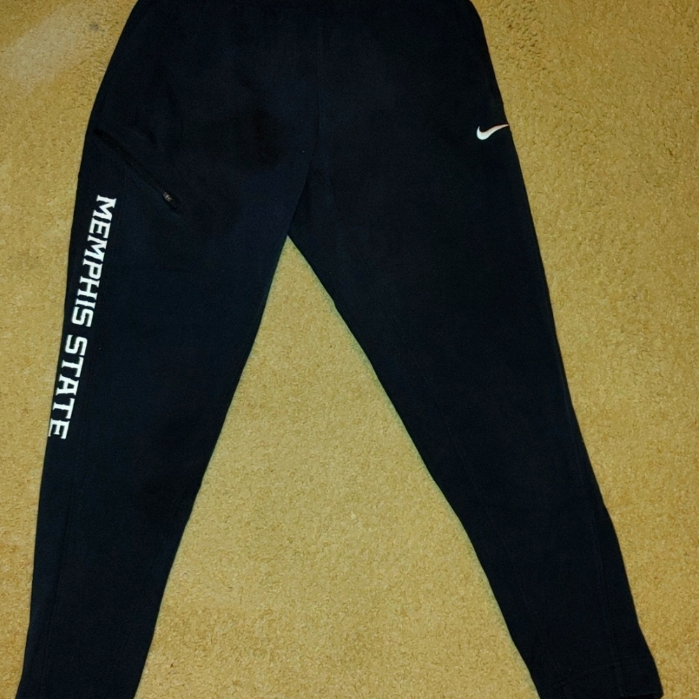 Nike size L Memphis state joggers